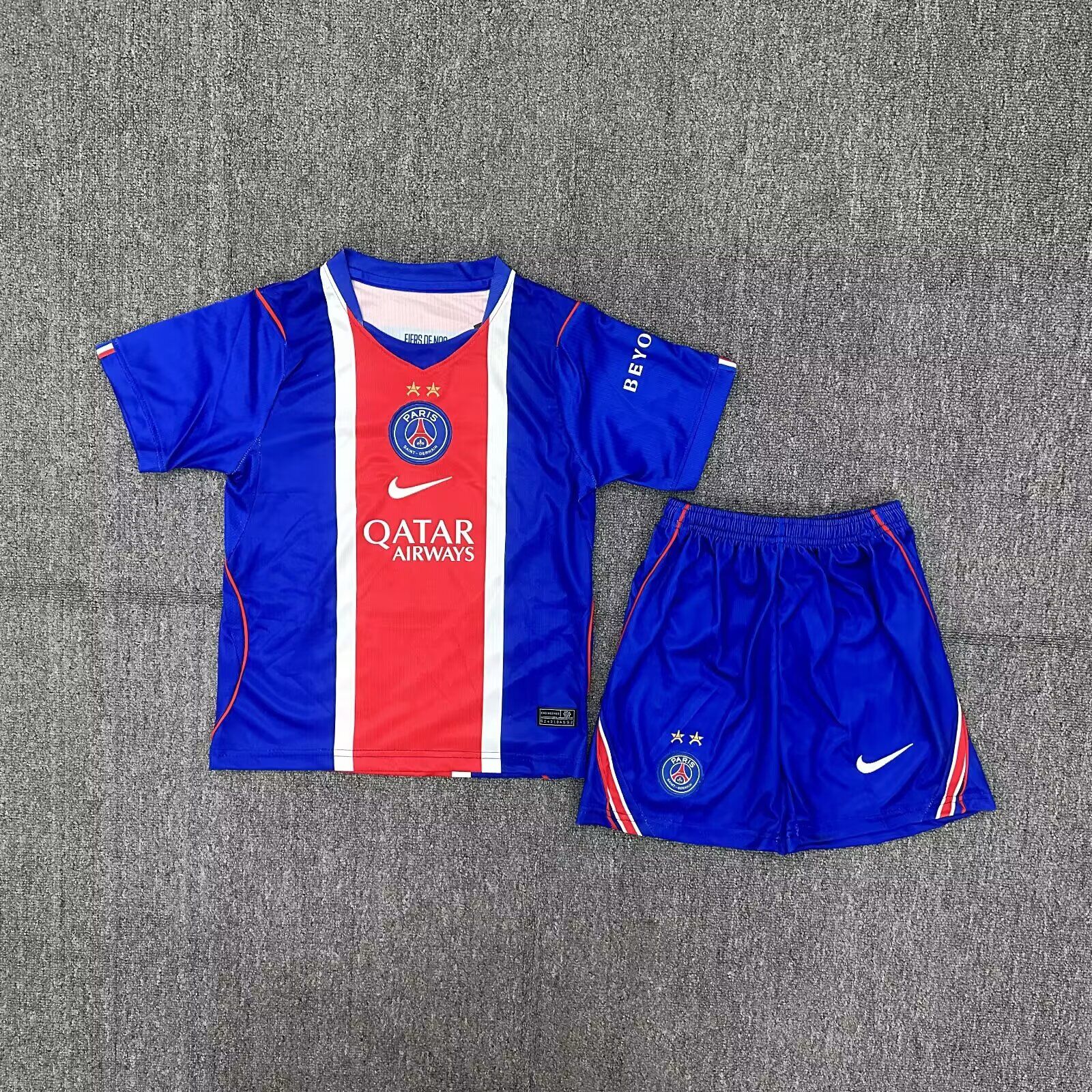 Kids-Paris St Germain 26/27 Home Two Stars Jersey